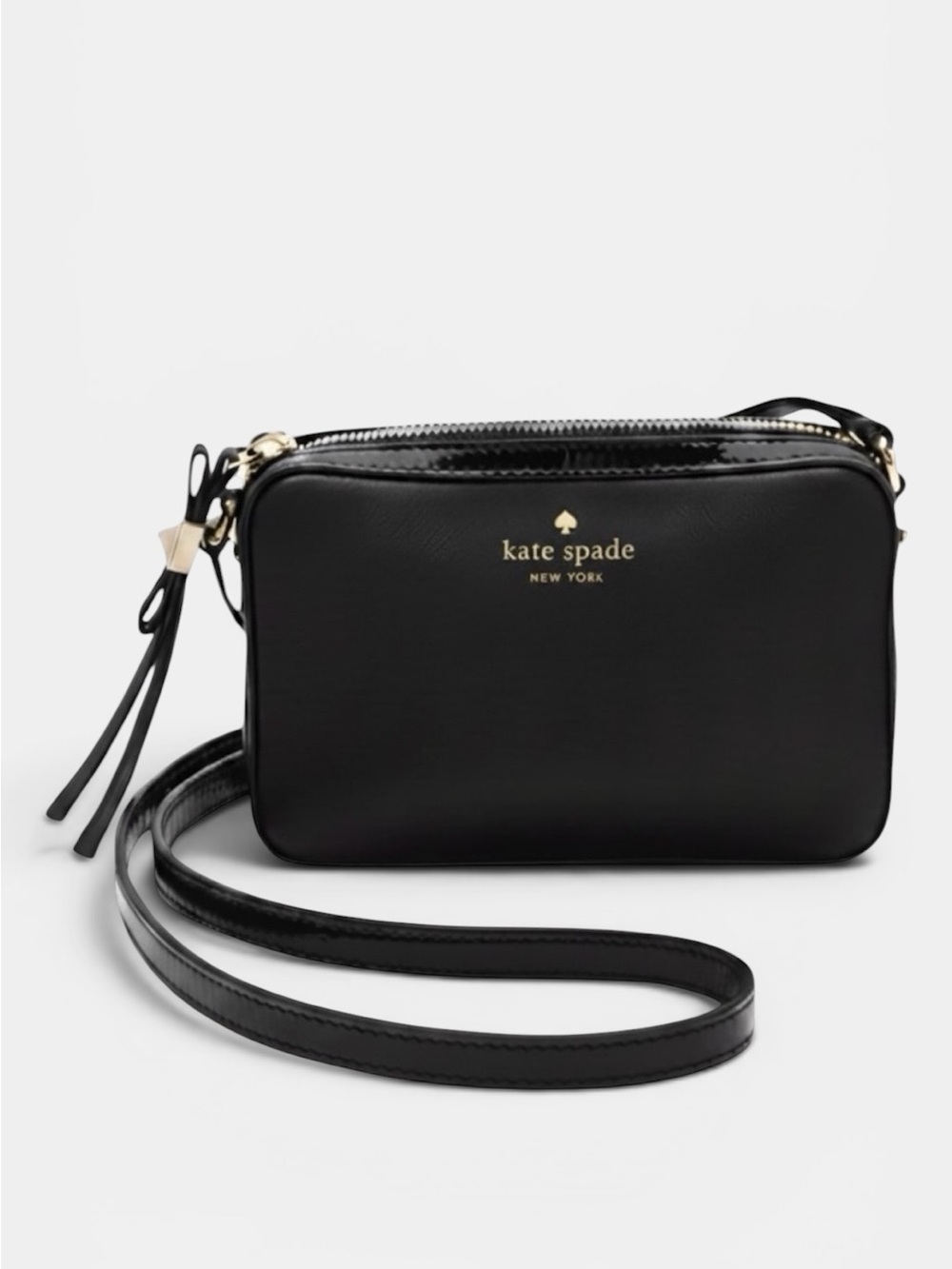 Kate Spade Highliner Clover Crossbody Bag with Storybook Lining (EUC)